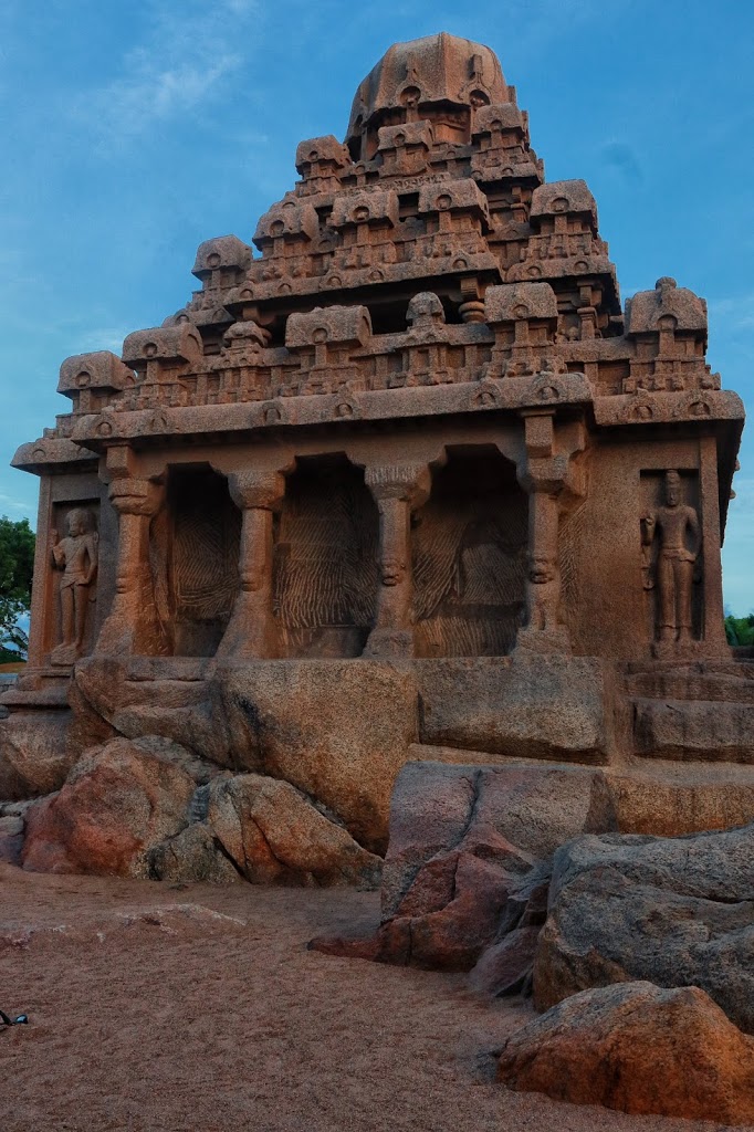 Arjuna Ratha inside Five Chariots Complex in Mahabalipuram