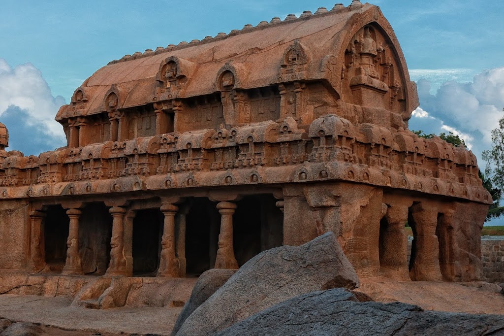 Bhima Ratha inside Five Chariots Complex in Mahabalipuram