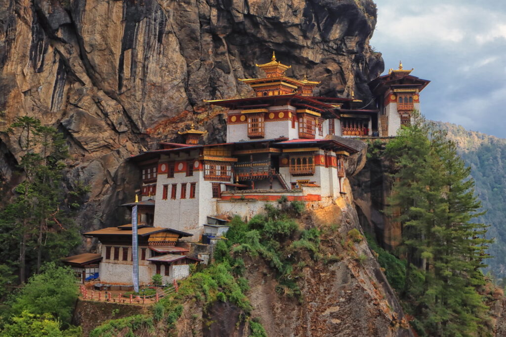 Image showing Taktsang Monastery from a view point